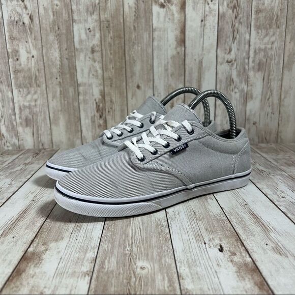 Vans pin stripe lace up skate - Womens 6.5 - Picture 3 of 10